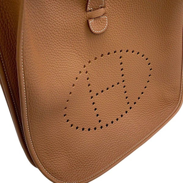 エルメス ショルダーバッグ エブリン3 PM ゴールド/シルバー金具 トリヨンクレマンス K刻印