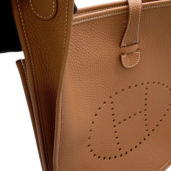 エルメス ショルダーバッグ エブリン3 PM ゴールド/シルバー金具 トリヨンクレマンス K刻印