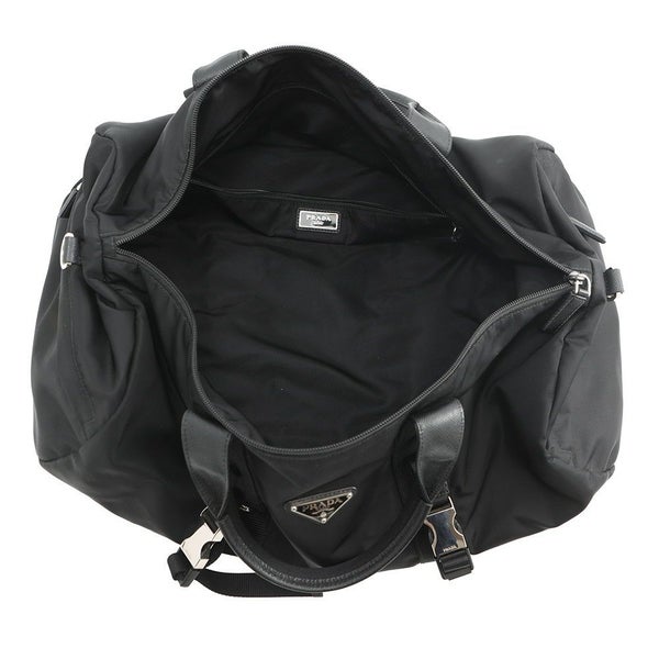 プラダ ボストンバッグ ナイロン レザー 2VC015 PRADA 旅行用バッグ トラベル 黒 2way