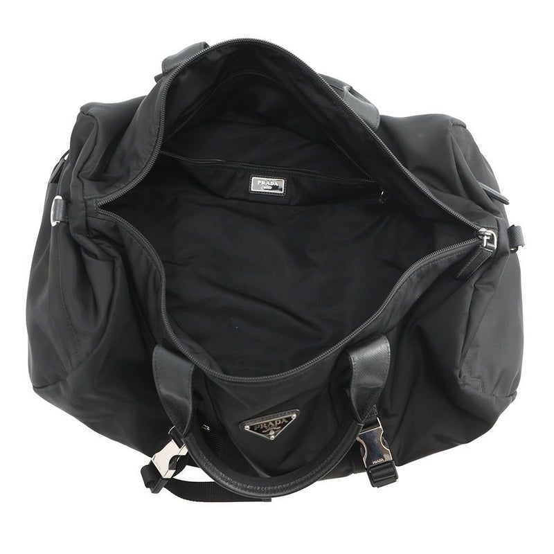 プラダ ボストンバッグ ナイロン レザー 2VC015 PRADA 旅行用バッグ トラベル 黒 2way