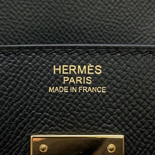 エルメス バーキン30 ブラック/ゴールド金具 エプソン D刻印 HERMES Birkin ハンドバッグ 黒