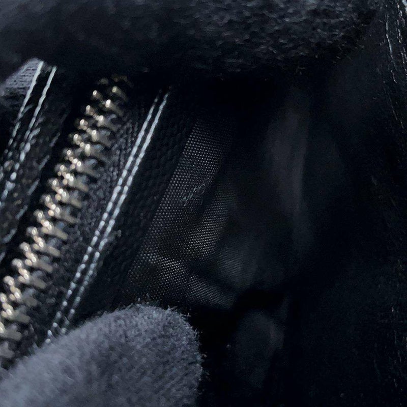 サンローランパリ 長財布 モノグラム ラージ キルティング フラップウォレット 372264 SAINT LAURENT PARIS 黒