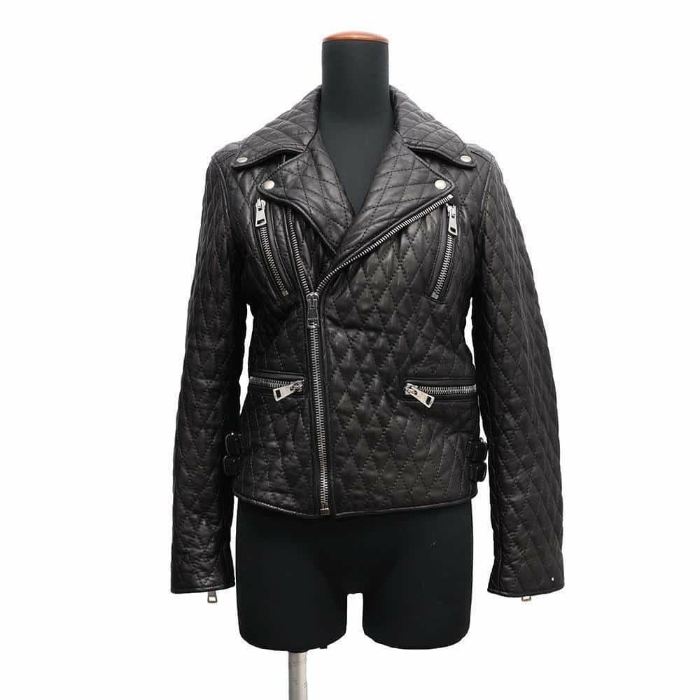 グッチ GUCCI レザージャケット ライダース ラムレザー レディース S グッチ ライダースジャケット ラムレザー レディースサイズ38 543604