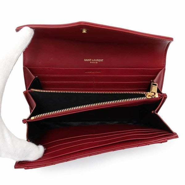 サンローランパリ 長財布 ギャビー 686694 SAINT LAURENT PARIS 財布 レッド 赤