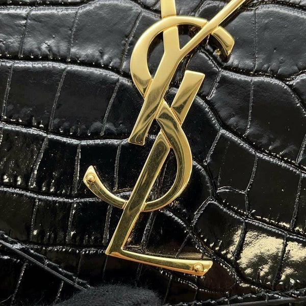 サンローランパリ 長財布 アップタウン ラージウォレット 型押しレザー 582124 SAINT LAURENT PARIS 財布 黒