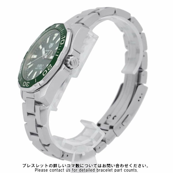 タグホイヤー アクアレーサー キャリバー5 WAY201S.BA0927 TAG Heuer 腕時計 グリーン文字盤