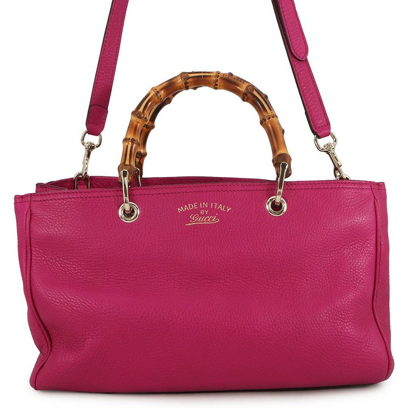 グッチ ハンドバッグ バンブー ショッパー ミディアム トートバッグ 323660 GUCCI バッグ 2way ショルダーバッグ