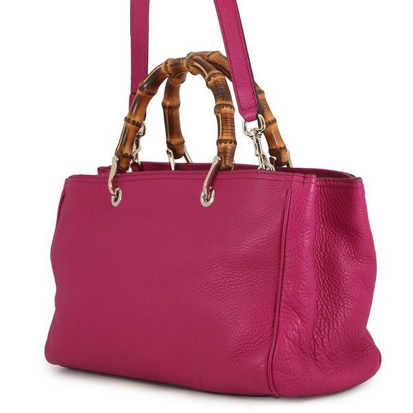 グッチ ハンドバッグ バンブー ショッパー ミディアム トートバッグ 323660 GUCCI バッグ 2way ショルダーバッグ