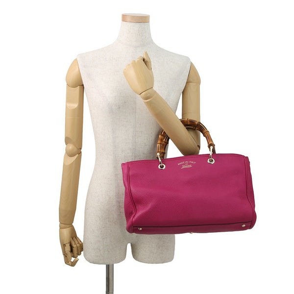 グッチ ハンドバッグ バンブー ショッパー ミディアム トートバッグ 323660 GUCCI バッグ 2way ショルダーバッグ