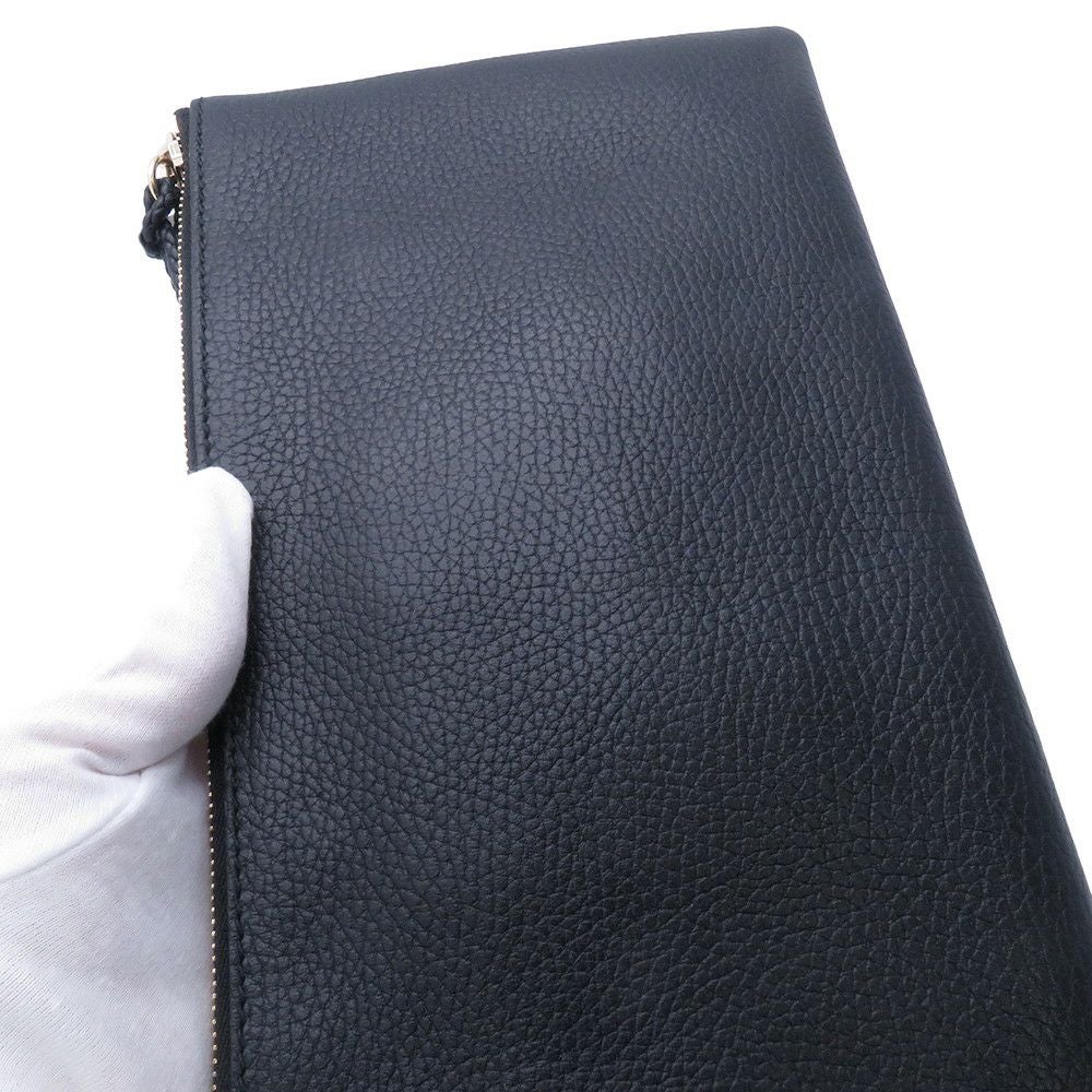 グッチ クラッチバッグ レザー バンブー タッセル ポーチ 376854 GUCCI