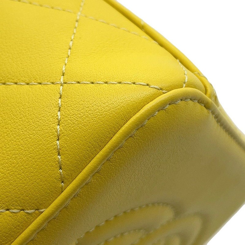 シャネル チェーンショルダーバッグ ココマーク マトラッセ バニティ ラムスキン AS3228 CHANEL