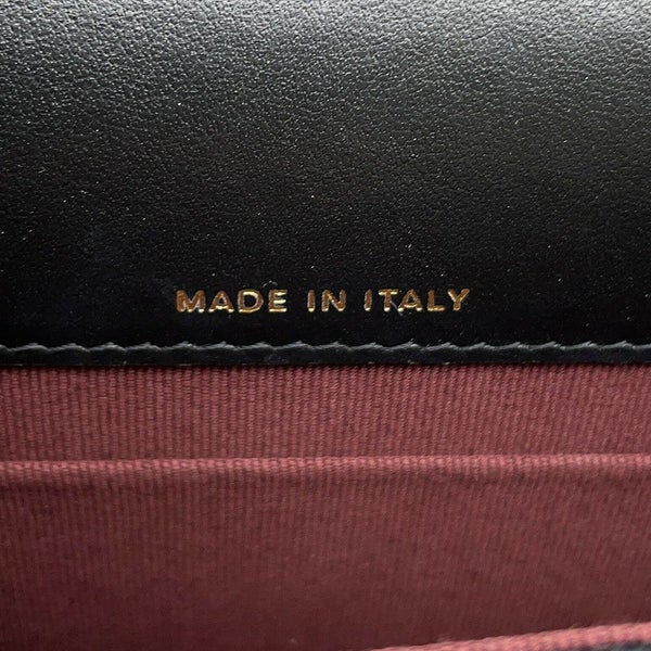 シャネル チェーンウォレット マトラッセ 2.55 ココマーク エイジドカーフレザー AP3169 CHANEL 黒