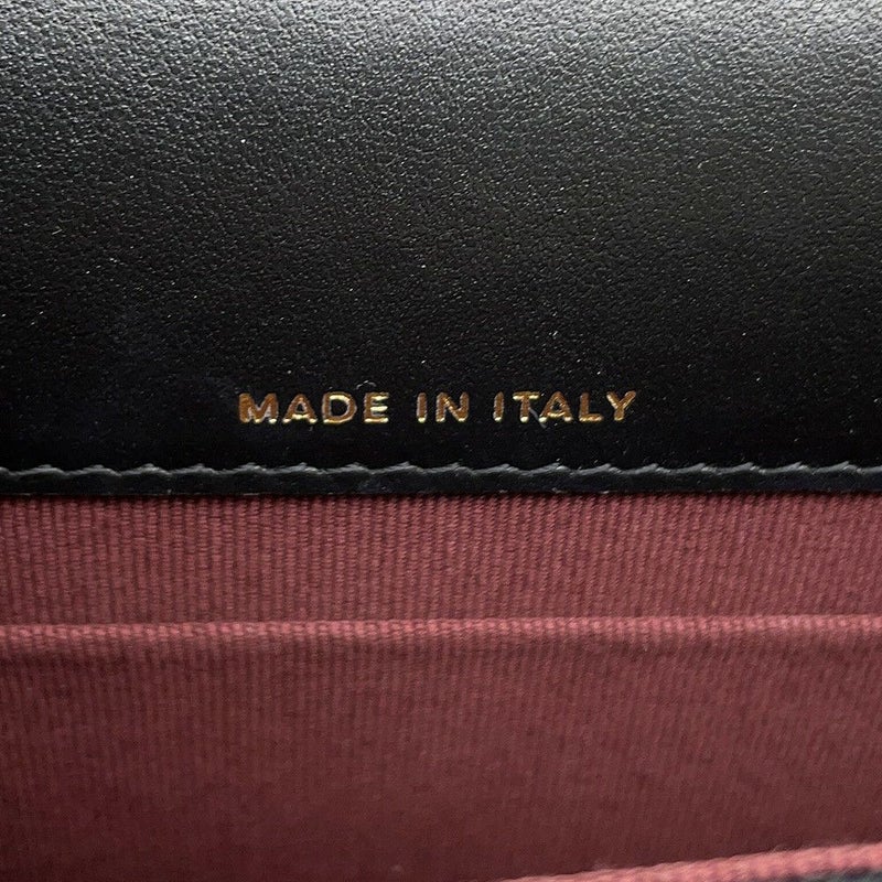 シャネル チェーンウォレット マトラッセ 2.55 ココマーク エイジドカーフレザー AP3169 CHANEL 黒