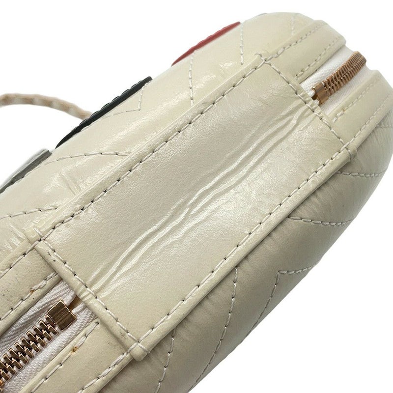 シャネル チェーンショルダーバッグ LA PAUSA ラパウザ シェブロン Vステッチ レザー AS0204 CHANEL