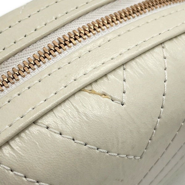 シャネル チェーンショルダーバッグ LA PAUSA ラパウザ シェブロン Vステッチ レザー AS0204 CHANEL