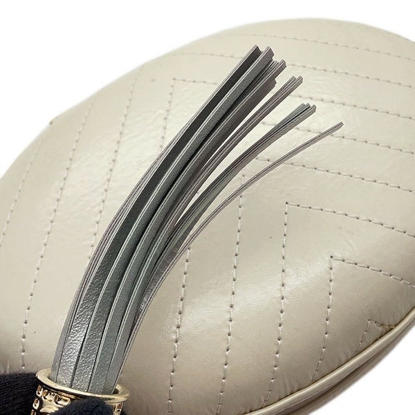 シャネル チェーンショルダーバッグ LA PAUSA ラパウザ シェブロン Vステッチ レザー AS0204 CHANEL