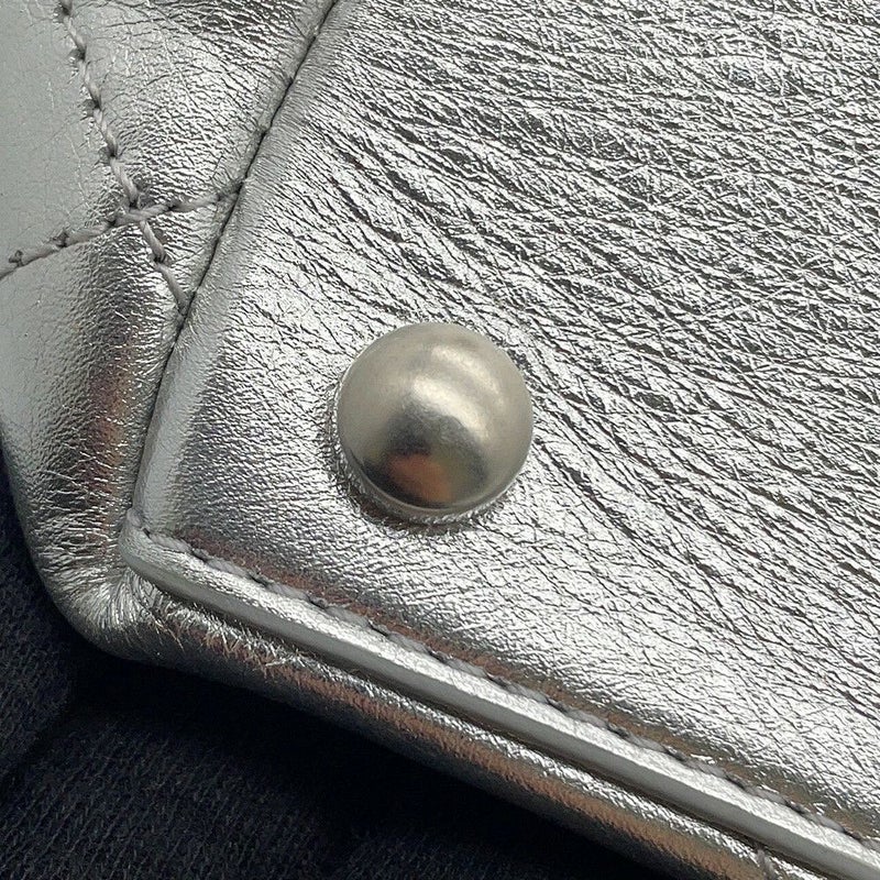 シャネル チェーントートバッグ ココマーク デカココ マトラッセ クラブ モナコ シャイニーカーフレザー CHANEL