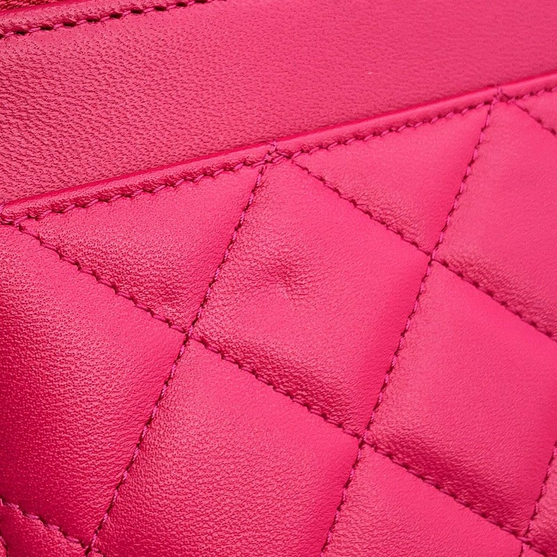 シャネル チェーンウォレット マトラッセ ココマーク ラムスキン AP3405 CHANEL 財布