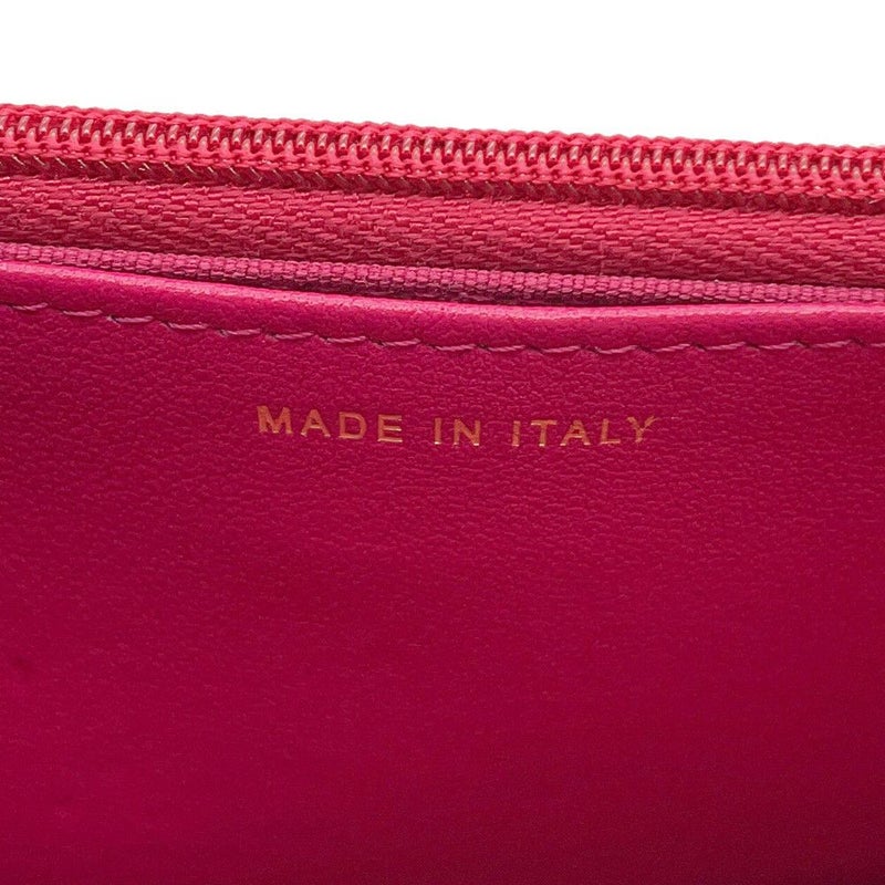 シャネル チェーンウォレット マトラッセ ココマーク ラムスキン AP3405 CHANEL 財布