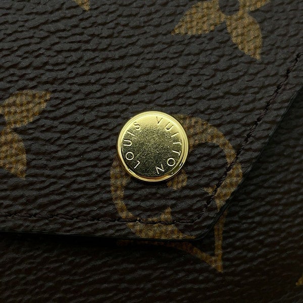 ルイヴィトン 三つ折り財布 モノグラム ポルトフォイユ・ヴィクトリーヌ M62472 LOUIS VUITTON ヴィトン 財布