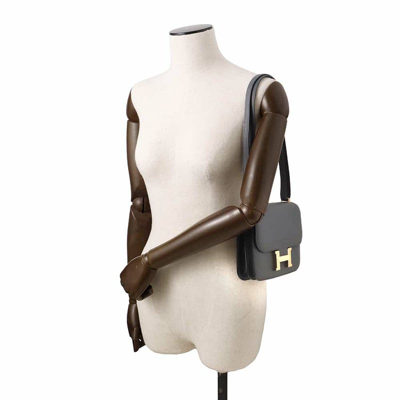 エルメス ミニ コンスタンス3 ミロワール グリミスティ/シャンパンゴールド金具 エプソン W刻印