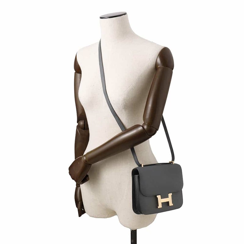 エルメス ミニ コンスタンス3 ミロワール グリミスティ/シャンパンゴールド金具 エプソン W刻印