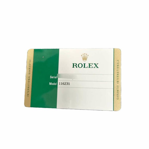 ロレックス デイトジャスト SS/K18PG ランダムシリアル ルーレット 116231 ROLEX 腕時計 白文字盤 ローマン