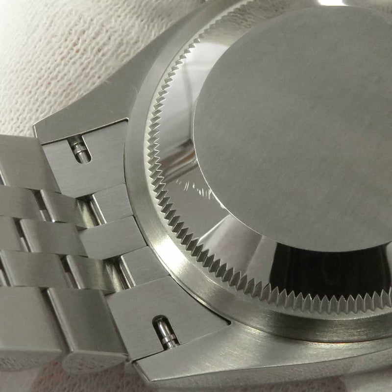 ロレックス デイトジャスト36 SS/K18WG ランダムシリアル ルーレット 126234 ROLEX 腕時計 ミントグリーン文字盤