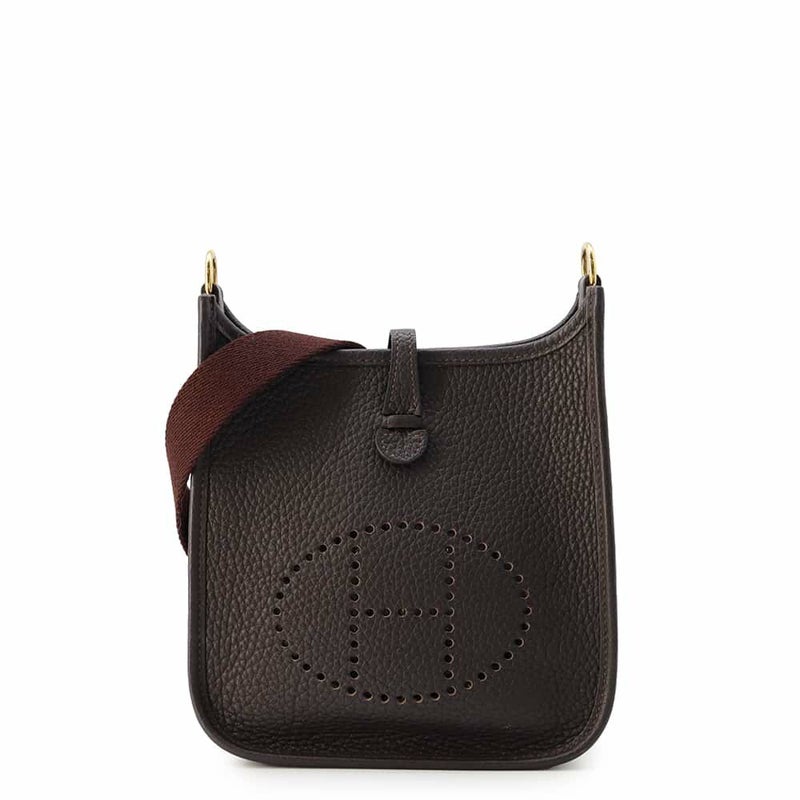 エルメス エブリンTPM アマゾン エベンヌ/ゴールド金具 トリヨンクレマンス U刻印