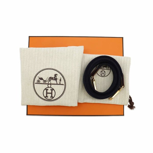 エルメス エブリンTPM アマゾン エトゥープ/ブルーインディゴ/ゴールド金具 トリヨンクレマンス W刻印