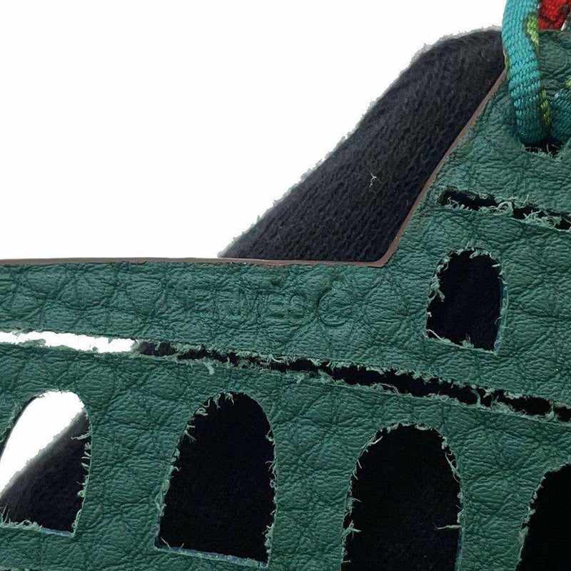 エルメス バッグチャーム プティアッシュ コロッセオ ネイビー/ヴェール トゴ/エプソン HERMES チャーム