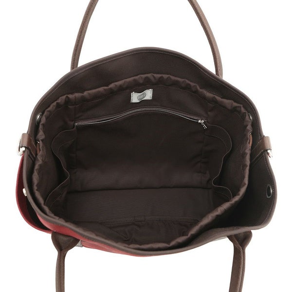 エルメス サックドパンサージュ グルーム ルージュアッシュ/ショコラ/シルバー金具 B刻印 2way