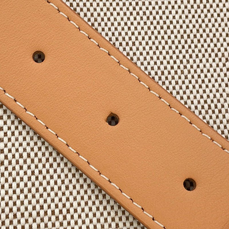 バーバリー ハンドバッグ ミディアム ポケットバッグ キャンバス レザー 8039070 BURBERRY 2way