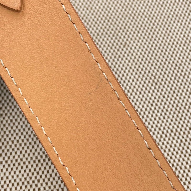 バーバリー ハンドバッグ ミディアム ポケットバッグ キャンバス レザー 8039070 BURBERRY 2way