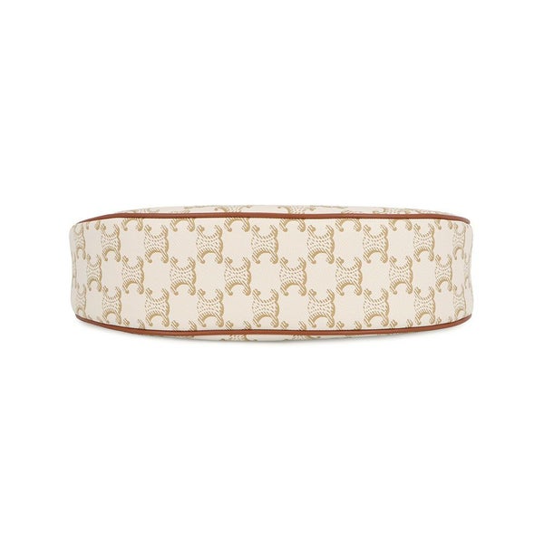 セリーヌ ハンドバッグ トリオンフ アヴァ AVA PVC/カーフレザー 193952 CELINE 白