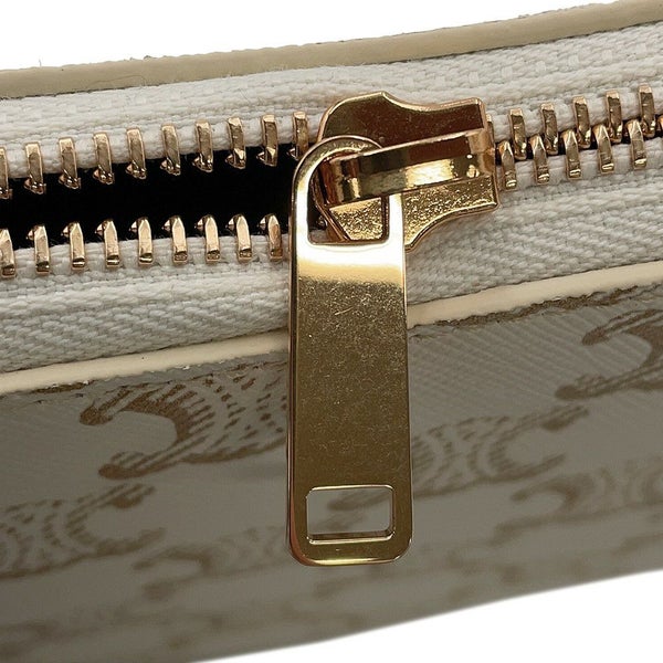 セリーヌ ハンドバッグ トリオンフ アヴァ AVA PVC/カーフレザー 193952 CELINE 白