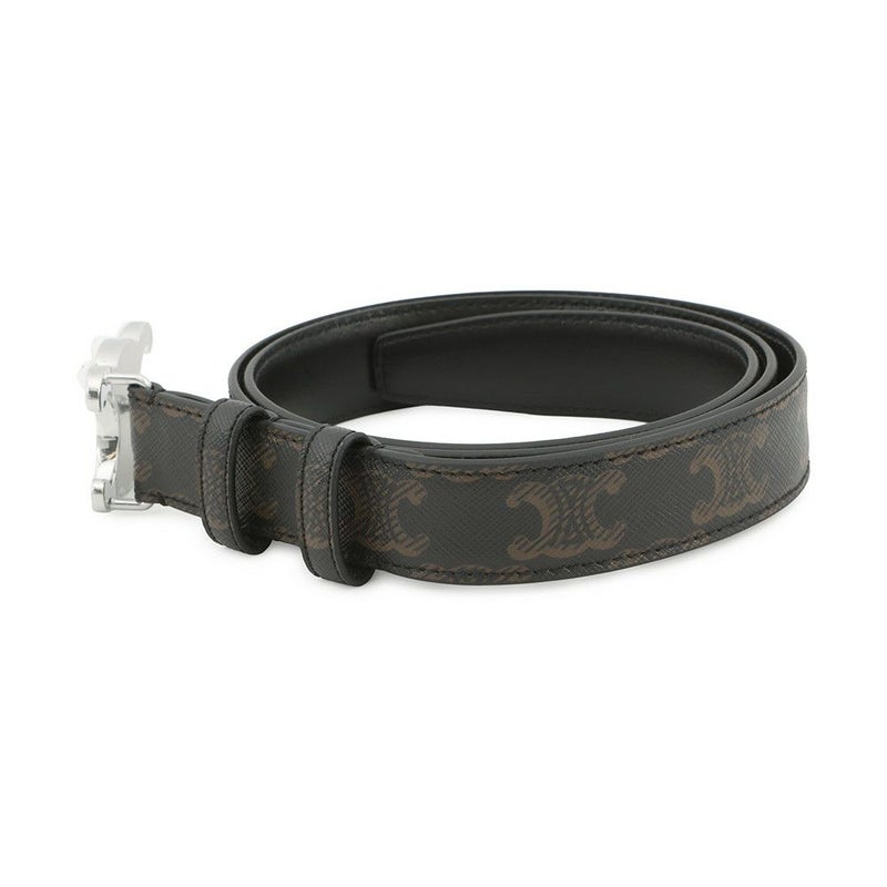 セリーヌ ベルト トリオンフベルト 25MM PVC サイズ90 45AKA2ACO CELINE 黒 メンズ