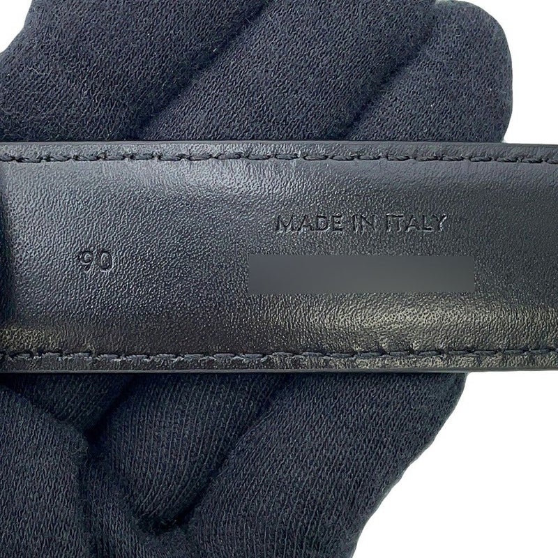 セリーヌ ベルト トリオンフベルト 25MM PVC サイズ90 45AKA2ACO CELINE 黒 メンズ