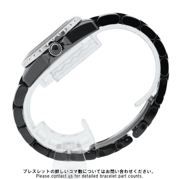 シャネル J12 12PD ダイヤモンド H1625 CHANEL 腕時計 ウォッチ 黒文字盤 レディース