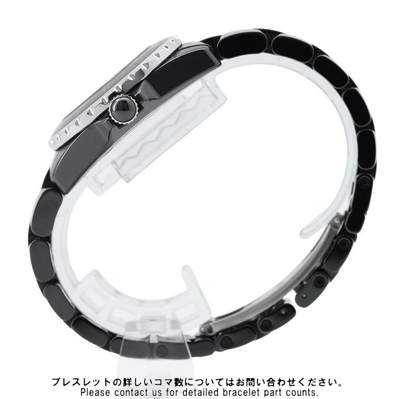 シャネル J12 12PD ダイヤモンド H1625 CHANEL 腕時計 ウォッチ 黒文字盤 レディース