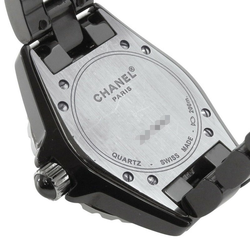 シャネル J12 12PD ダイヤモンド H1625 CHANEL 腕時計 ウォッチ 黒文字盤 レディース