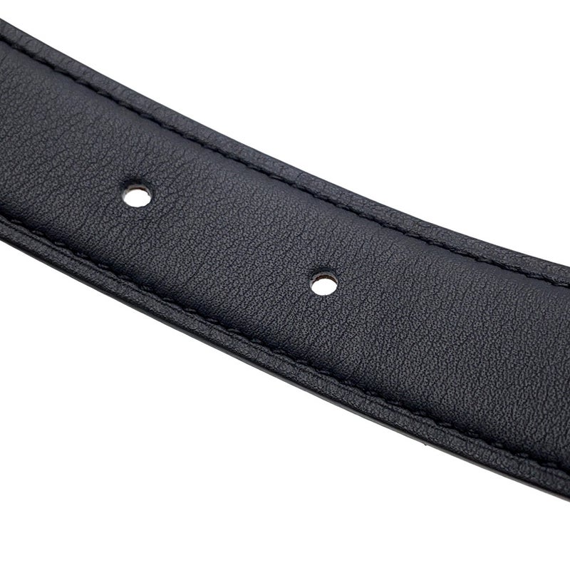 エルメス ベルト ガンマ ブラック/ゴールド/ピンクゴールド金具 スイフト/エプソン Z刻印 サイズ80 黒 リバーシブル