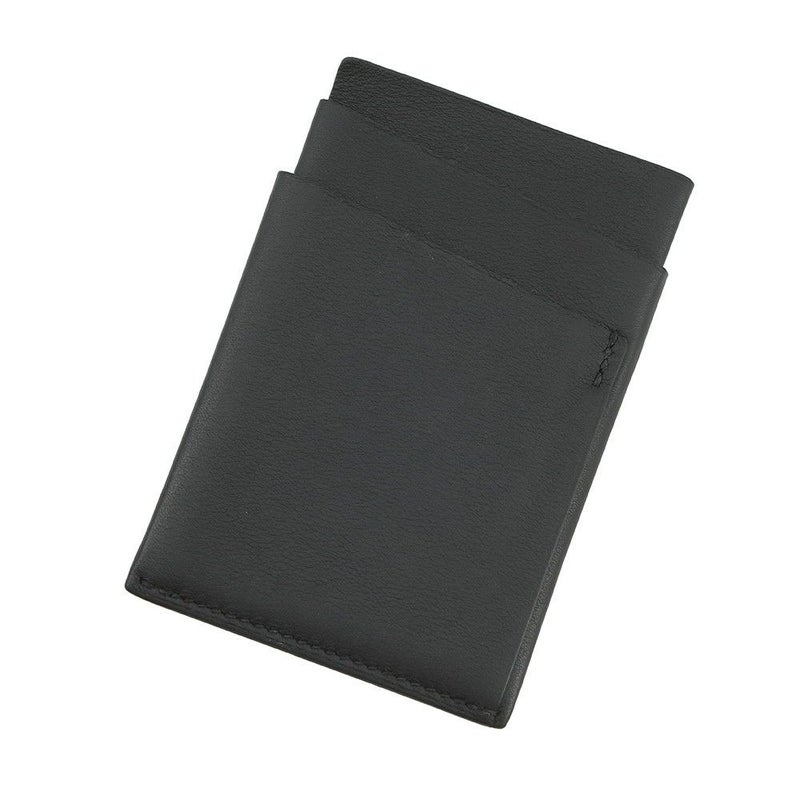 エルメス カードケース シタデル 4CC ブラック スイフト B刻印 HERMES パスケース 黒