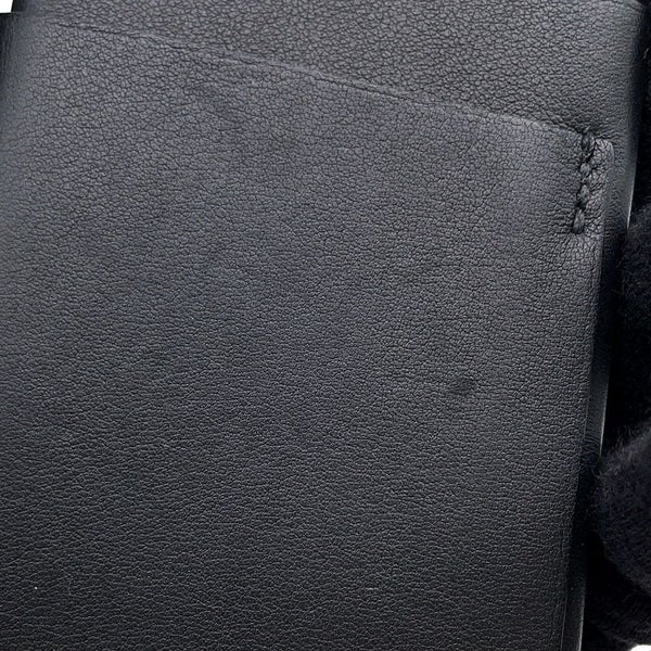 エルメス カードケース シタデル 4CC ブラック スイフト B刻印 HERMES パスケース 黒