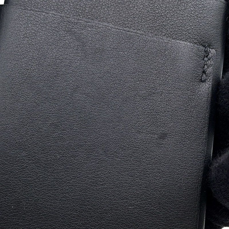 エルメス カードケース シタデル 4CC ブラック スイフト B刻印 HERMES パスケース 黒