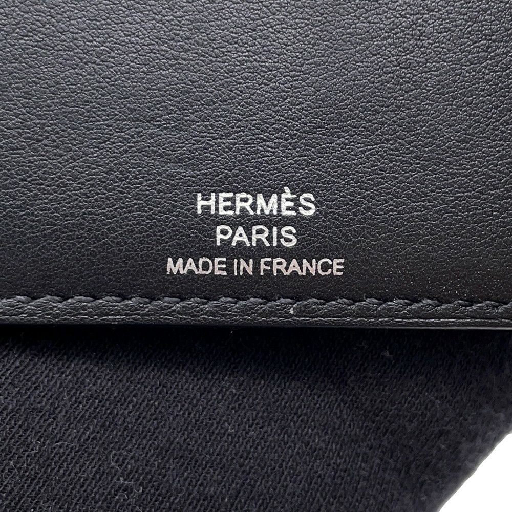 エルメス カードケース シタデル 4CC ブラック スイフト B刻印 HERMES