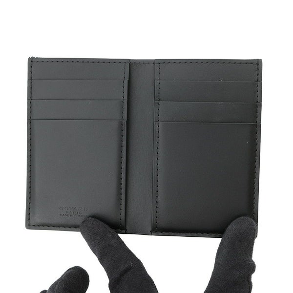 ゴヤール カードケース サンピエール PVC レザー STPIE2PMLTY01CL01P GOYARD メンズ パスケース 黒