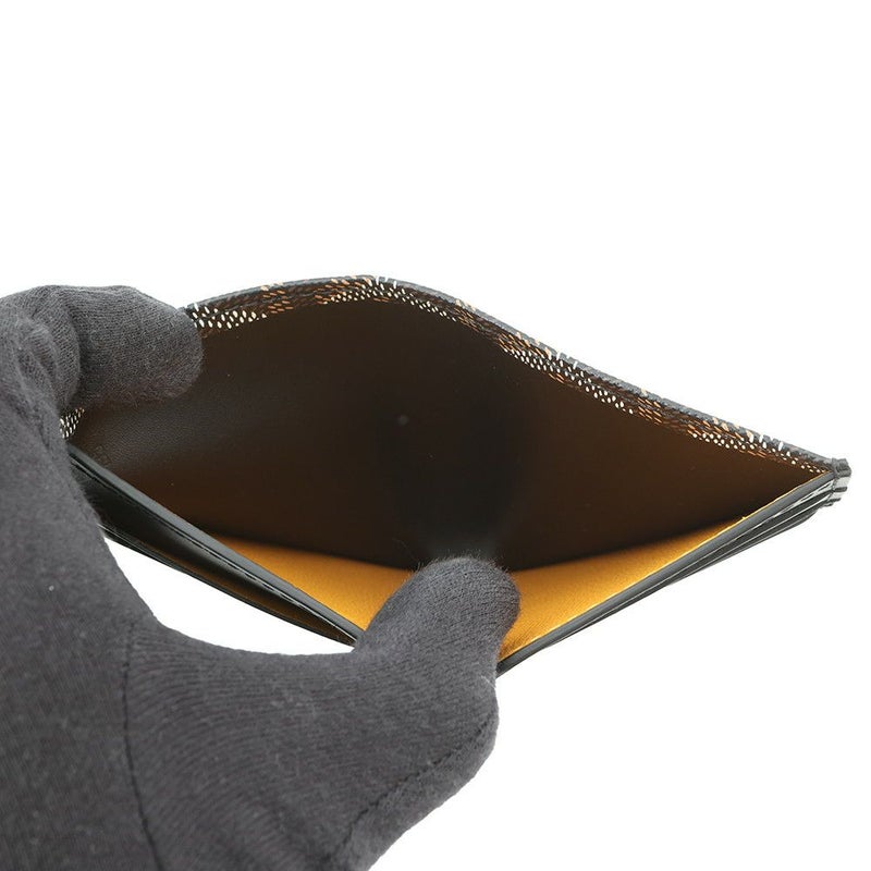 ゴヤール カードケース サンピエール PVC レザー STPIE2PMLTY01CL01P GOYARD メンズ パスケース 黒
