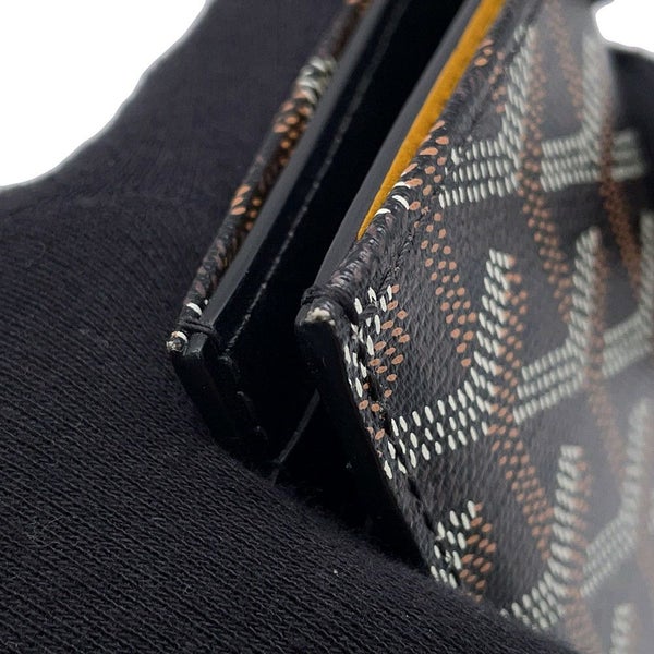 ゴヤール カードケース サンピエール PVC レザー STPIE2PMLTY01CL01P GOYARD メンズ パスケース 黒