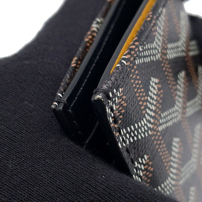 ゴヤール カードケース サンピエール PVC レザー STPIE2PMLTY01CL01P GOYARD メンズ パスケース 黒